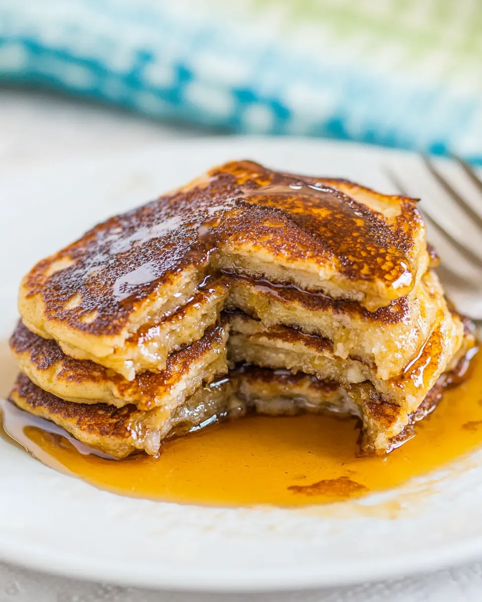 Delicious Healthy 2 Ingredient Pancakes (Paleo, Gluten & Dairy-Free, No Sugar added) dish photo