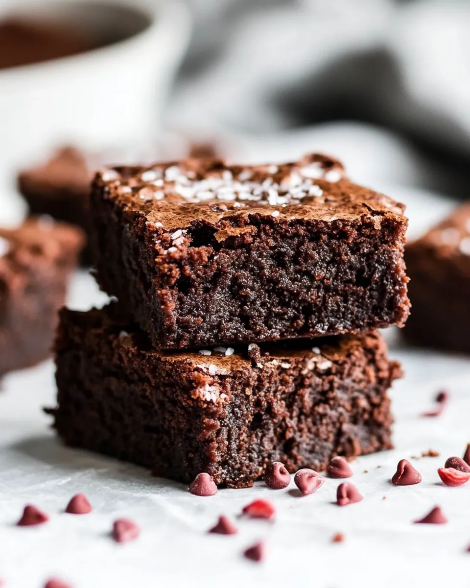 Classic Healthy Greek Yogurt Brownies image