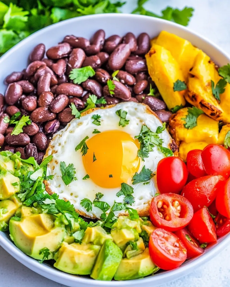 Easy Healthy Mexican Breakfast Bowl recipe photo