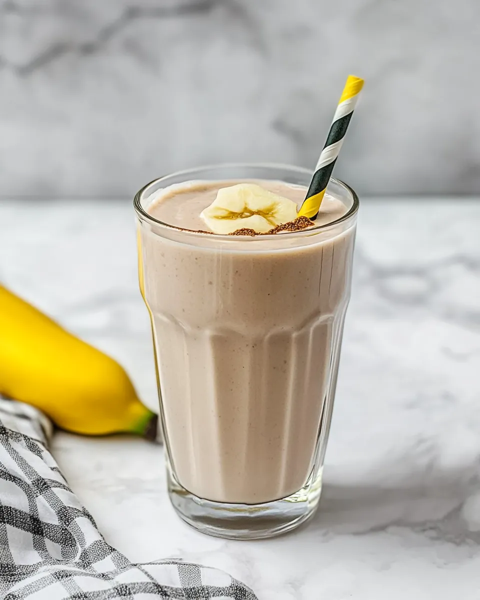 Homemade Healthy Milkshake photo