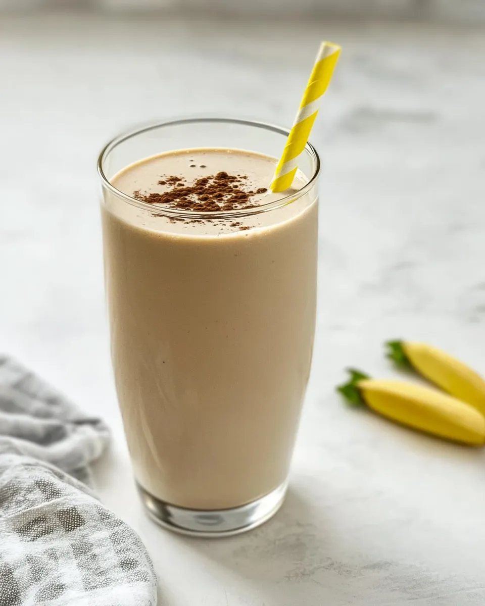 Easy Healthy Milkshake recipe image