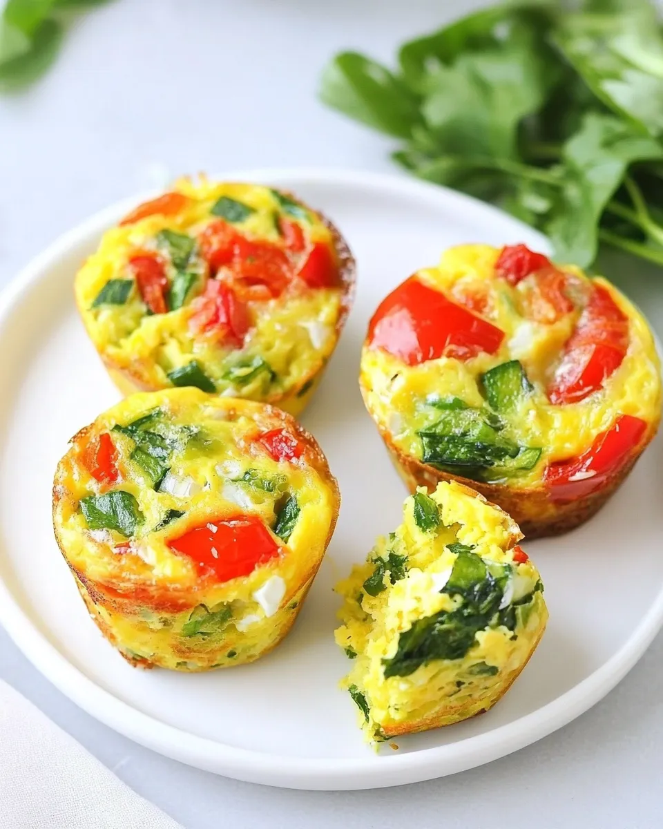 Classic Healthy Veggie Egg Muffins image