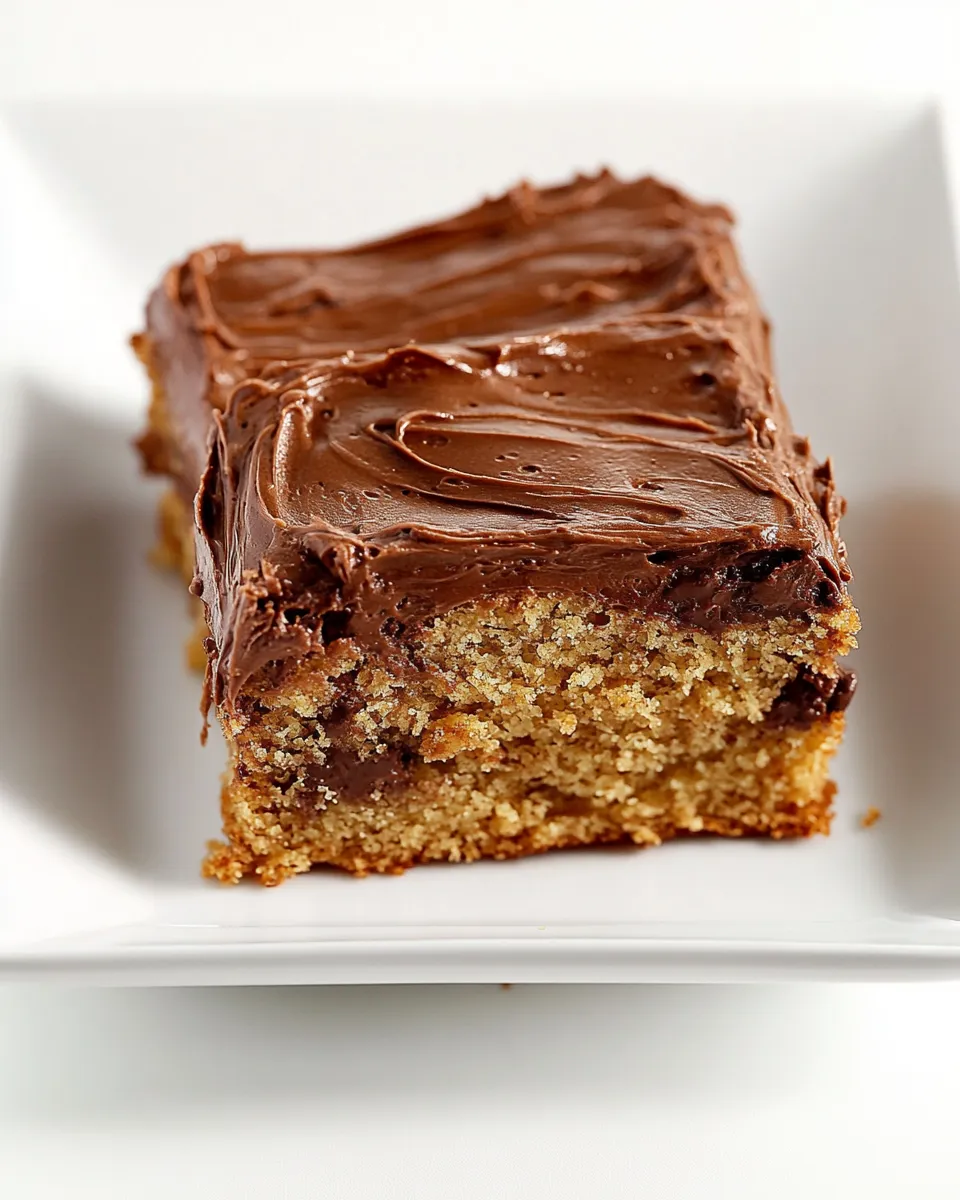 Easy Healthy Whole Wheat Banana Cake with Creamy Greek Yogurt Chocolate Frosting picture
