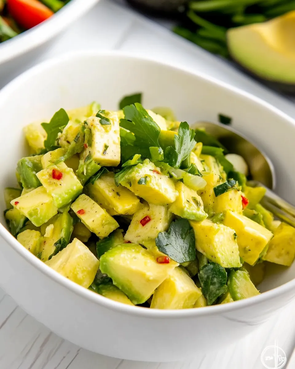 Homemade Heart of Palm Avocado Salad photo