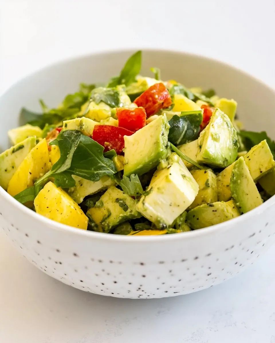 Easy Heart of Palm Avocado Salad recipe photo