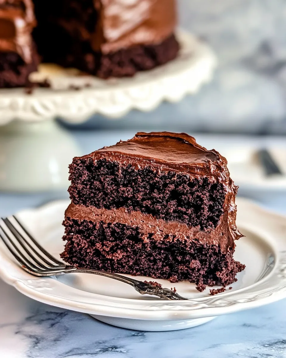 Classic Hersheys Chocolate Cake Recipe image