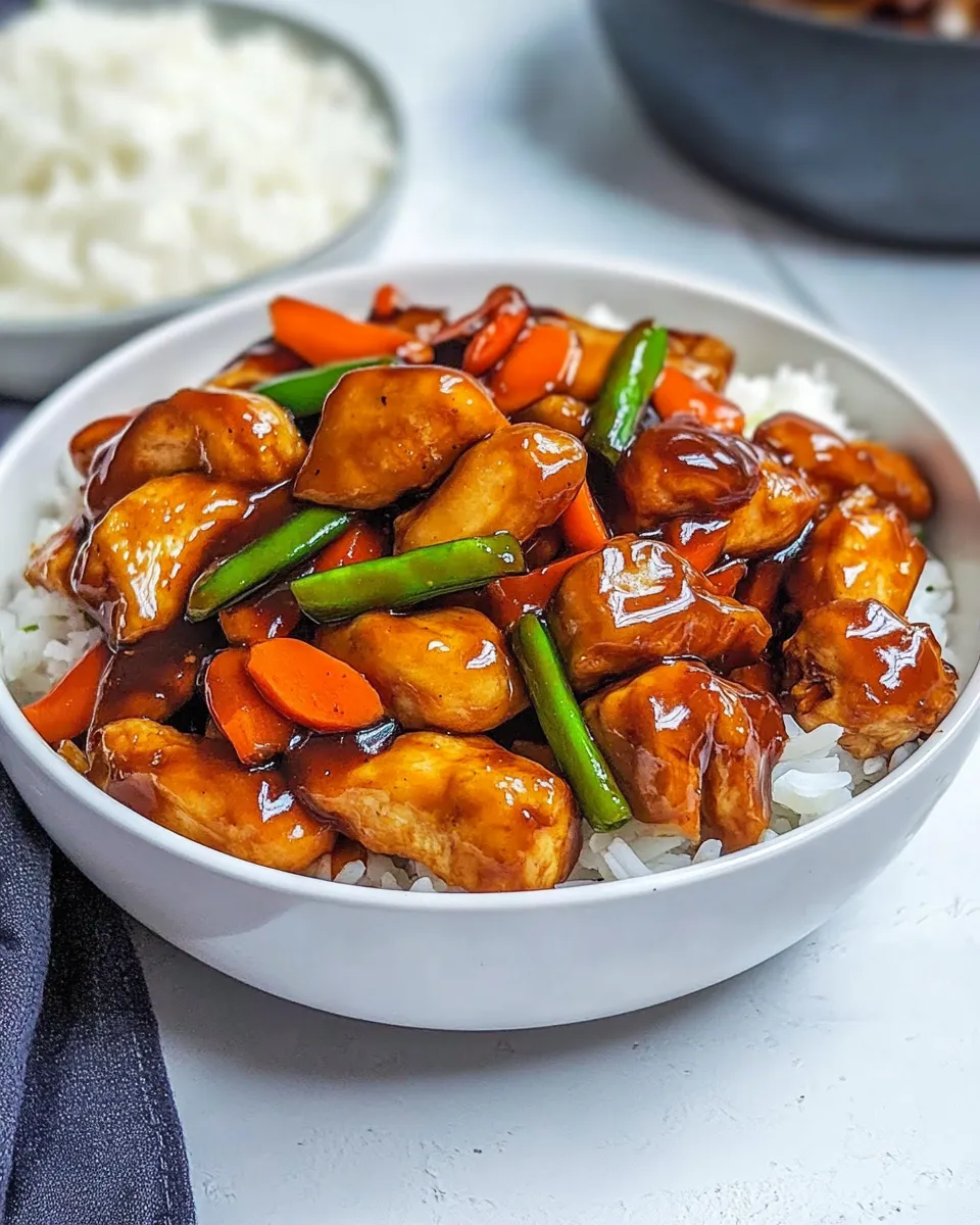Homemade Hoisin Chicken Recipe photo