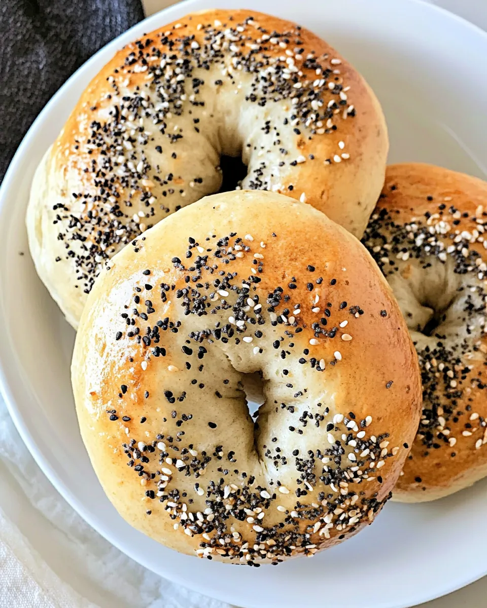 Classic Homemade Bagels photo