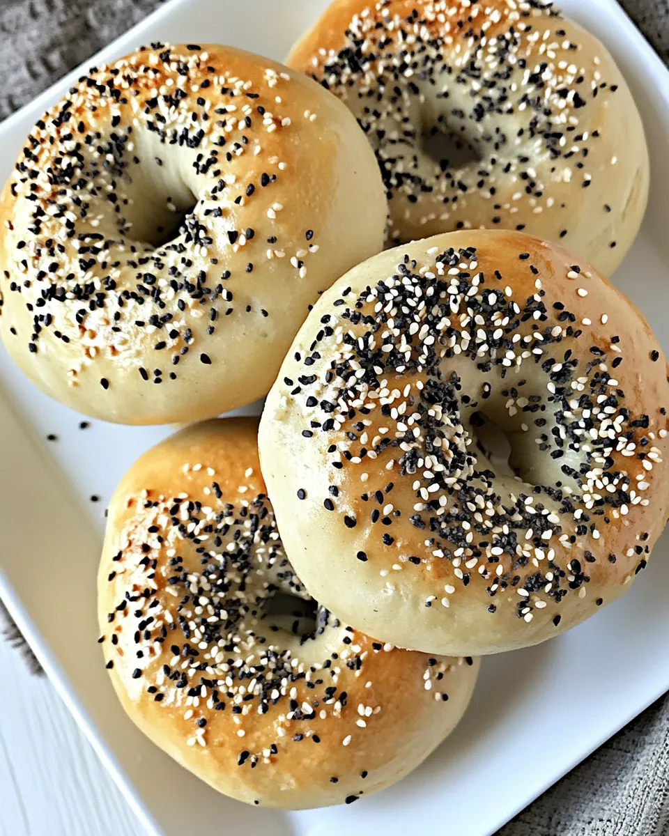 Easy Homemade Bagels recipe photo