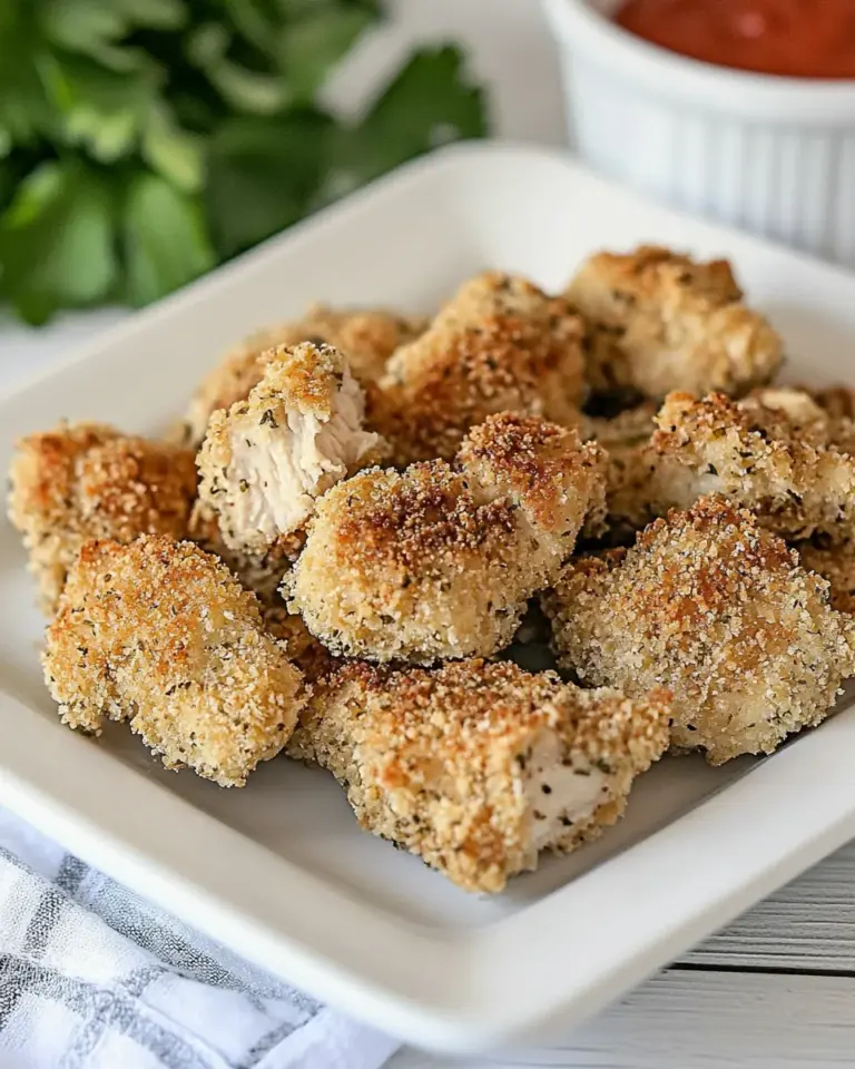 Easy Homemade Chicken Nuggets Recipe dish photo