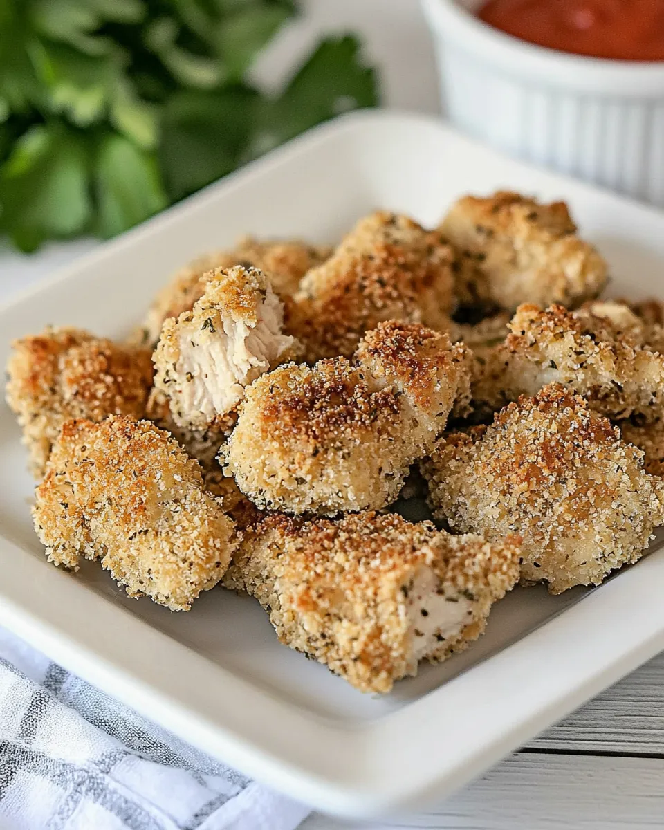 Easy Homemade Chicken Nuggets Recipe dish photo