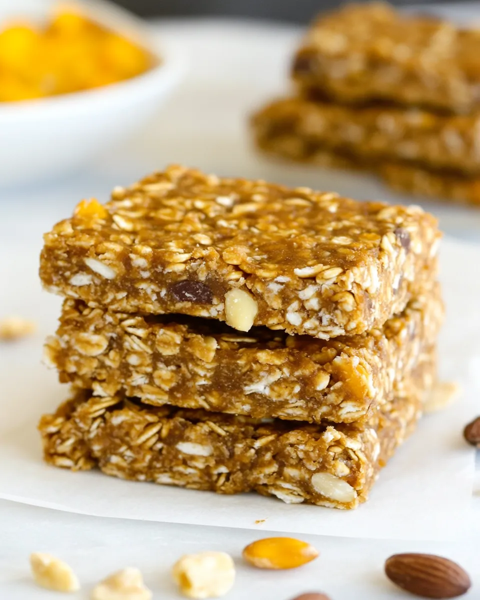 Classic Homemade Clif Bars (No-Bake!) recipe photo