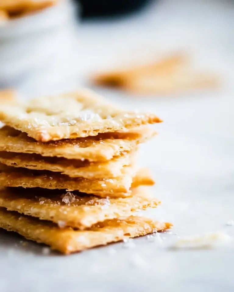 Delicious Homemade Crackers recipe photo