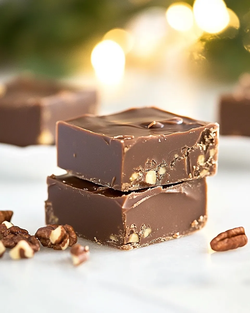 Classic Homemade Fudge dish photo