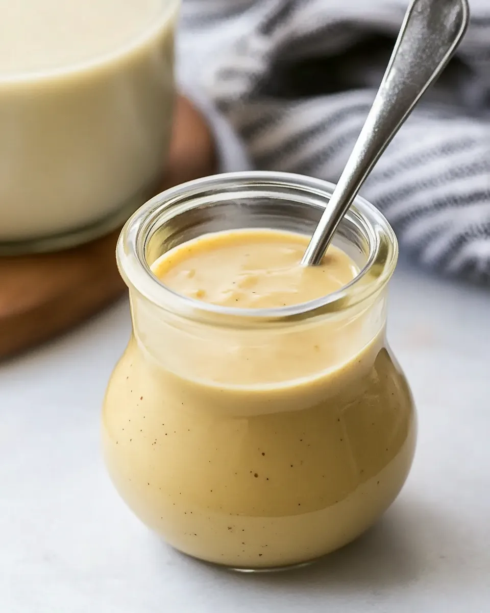 Delicious Homemade Honey Mustard Dipping Sauce or Dressing recipe photo