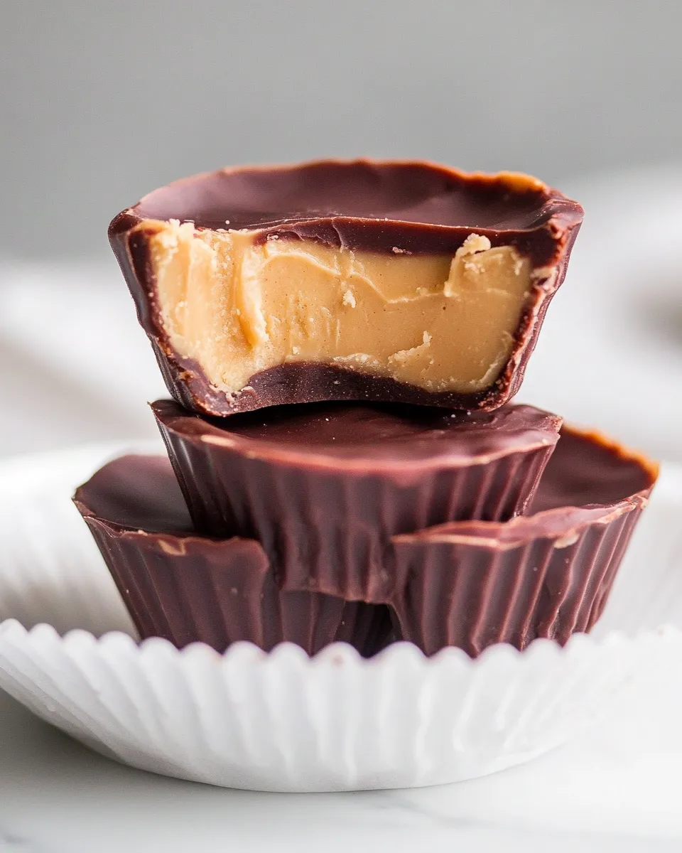 Classic Homemade Peanut Butter Cups photo