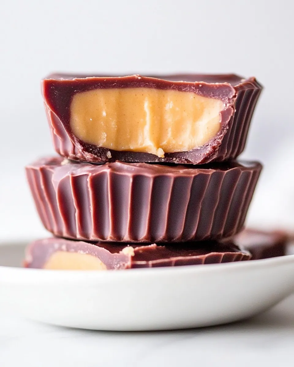 Delicious Homemade Peanut Butter Cups dish photo