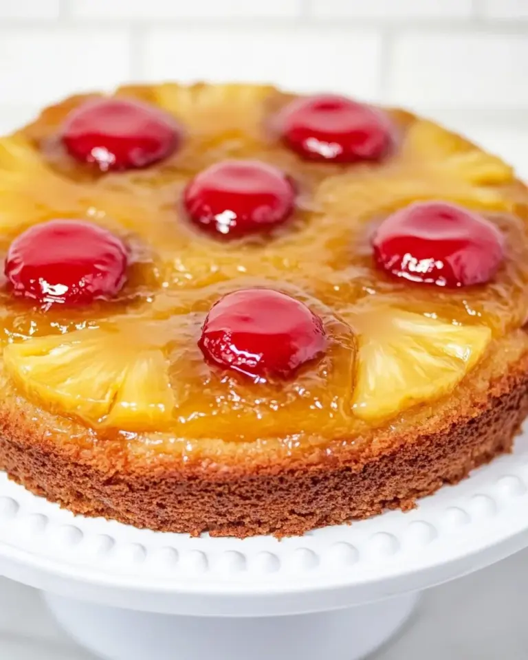 Homemade Homemade Pineapple Upside Down Cake recipe photo