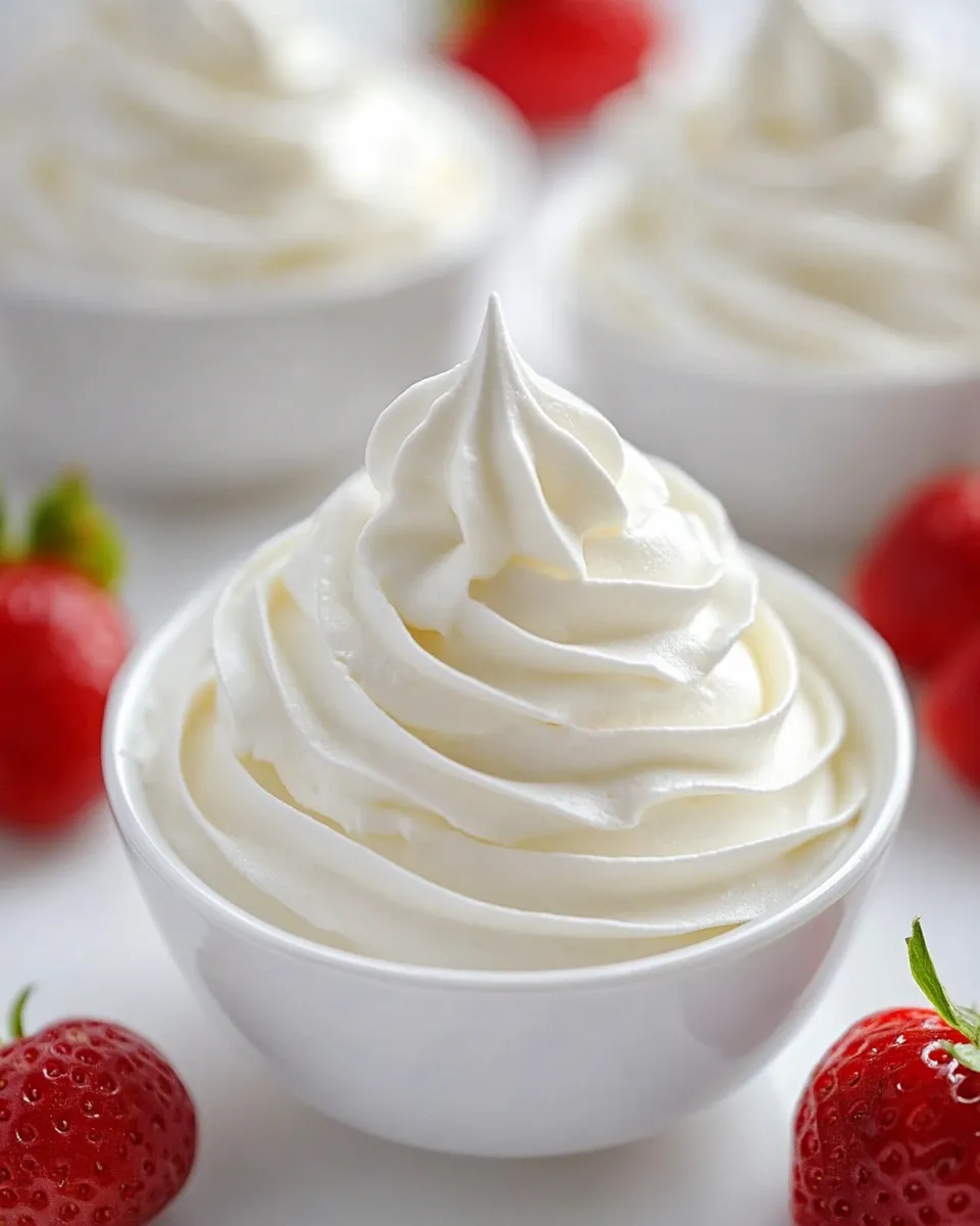 Perfect Homemade Whipped Cream plate image