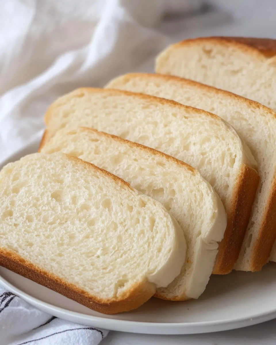 Easy Homemade White Bread recipe image