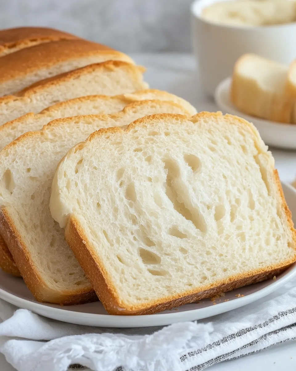 Perfect Homemade White Bread dish photo