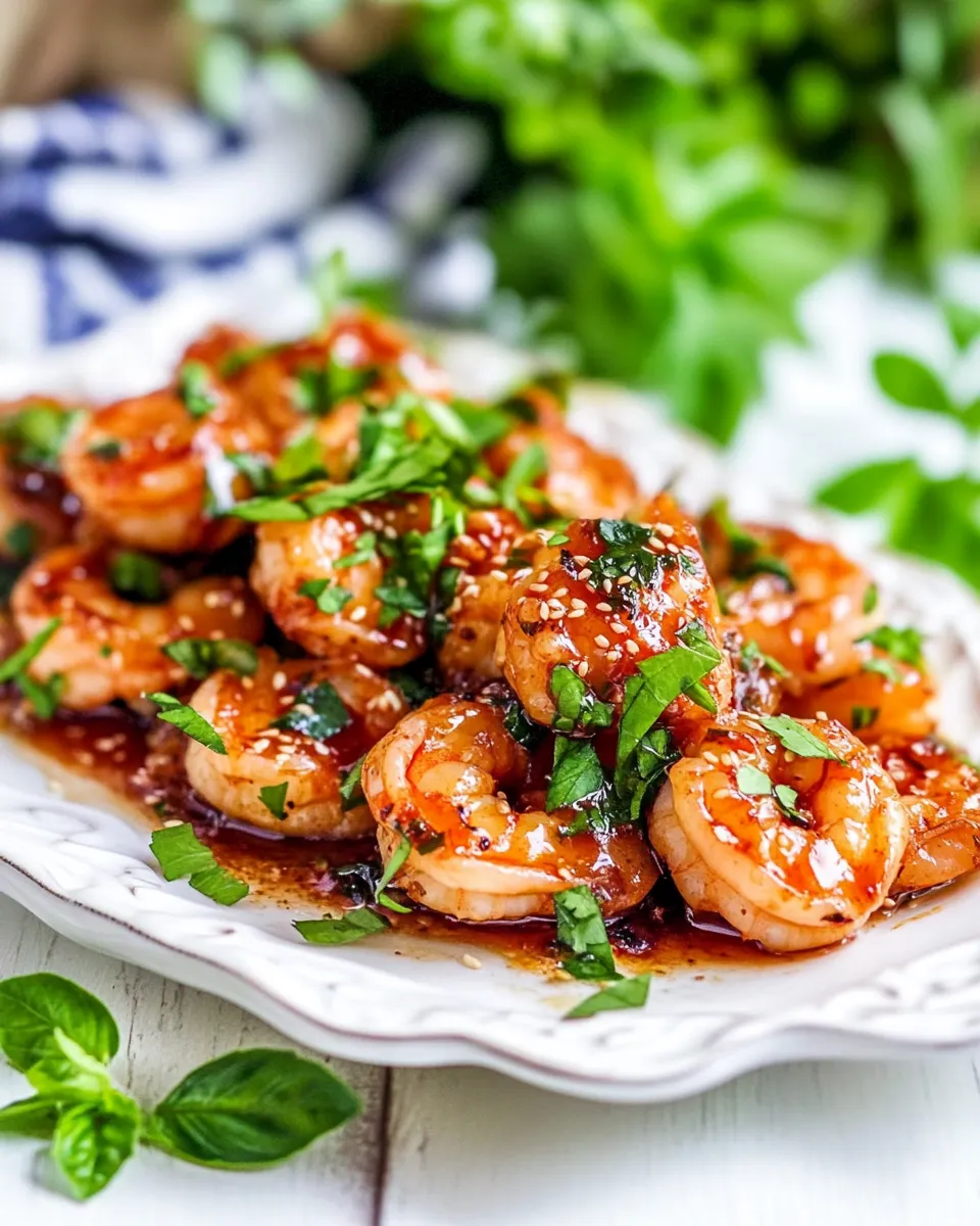Homemade Honey Soy Shrimp photo