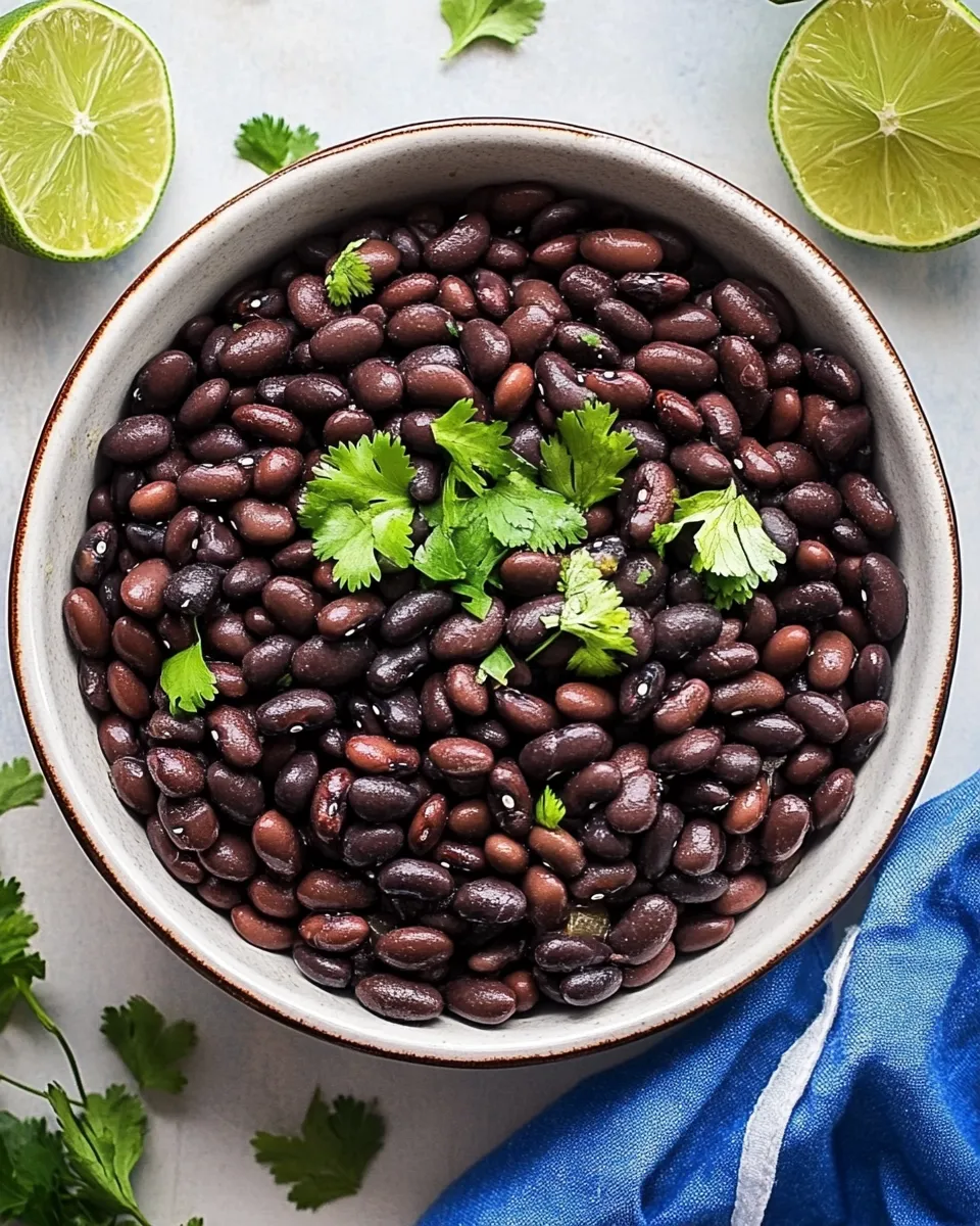 Classic How to Cook Black Beans dish photo