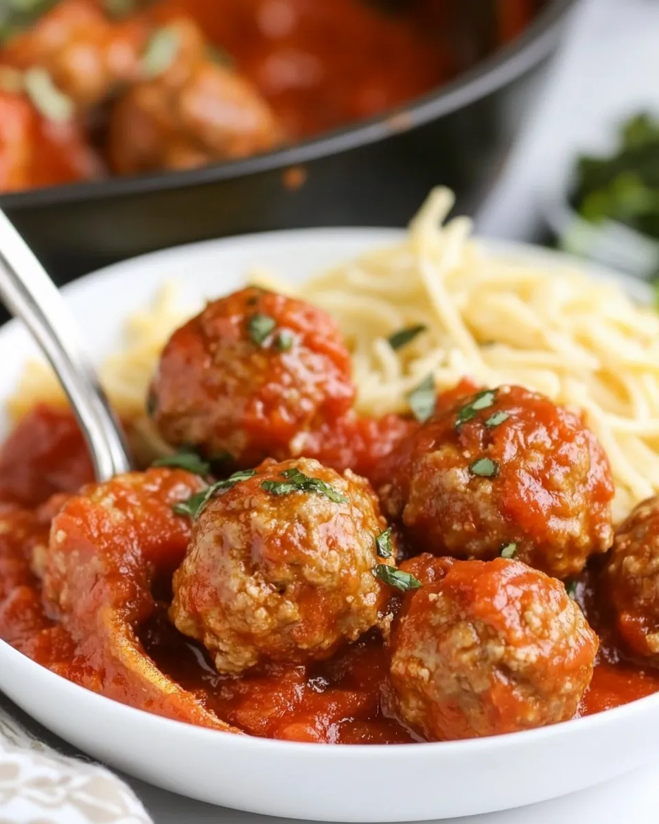 Delicious How to Cook Frozen Meatballs Recipe (Italian Sauce) recipe image