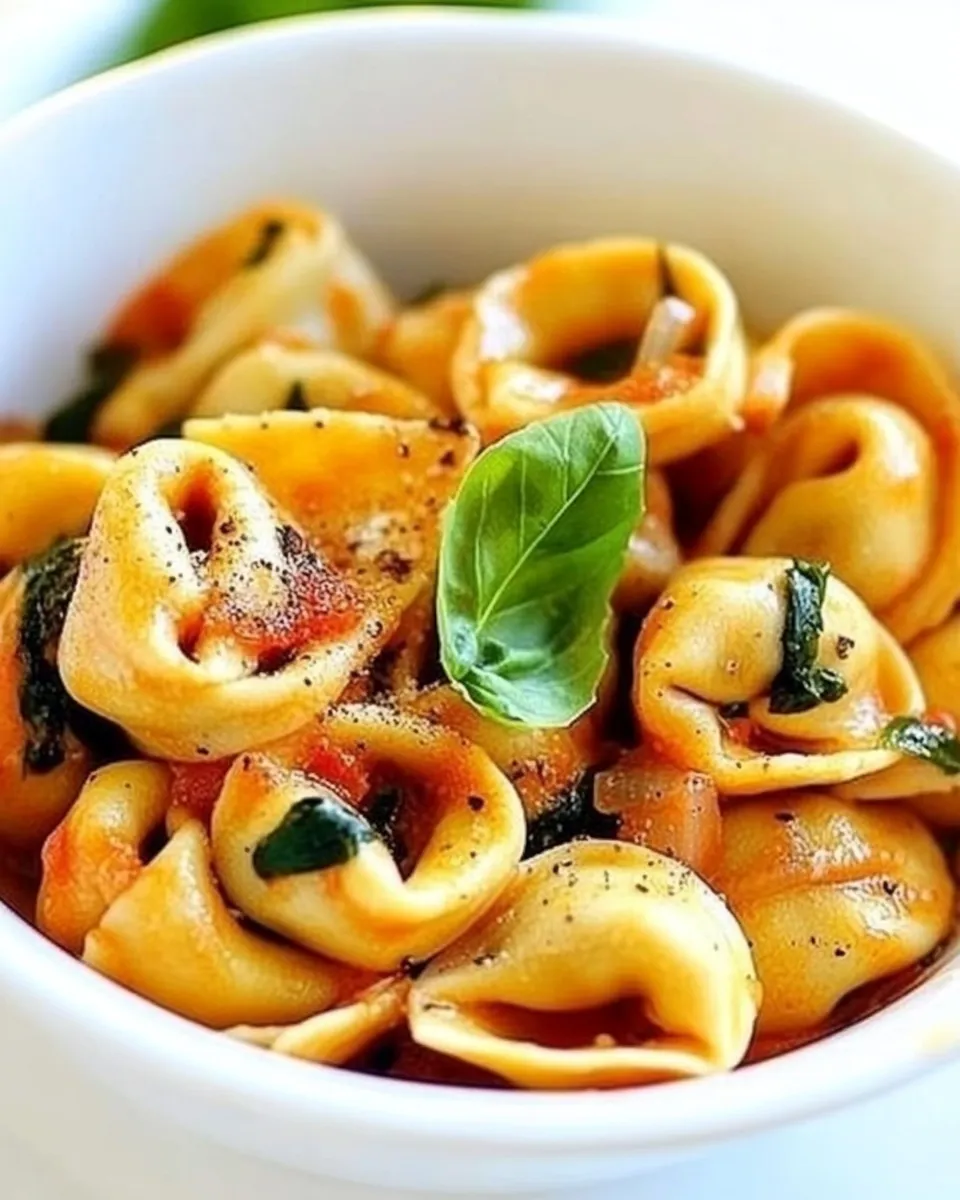 Easy How to Cook Tortellini food shot