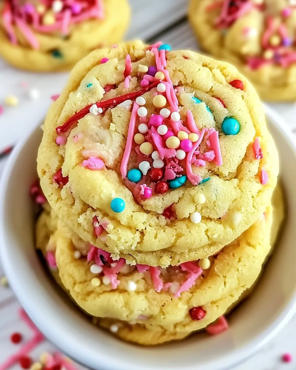 Homemade How to make Cake Mix Cookies photo