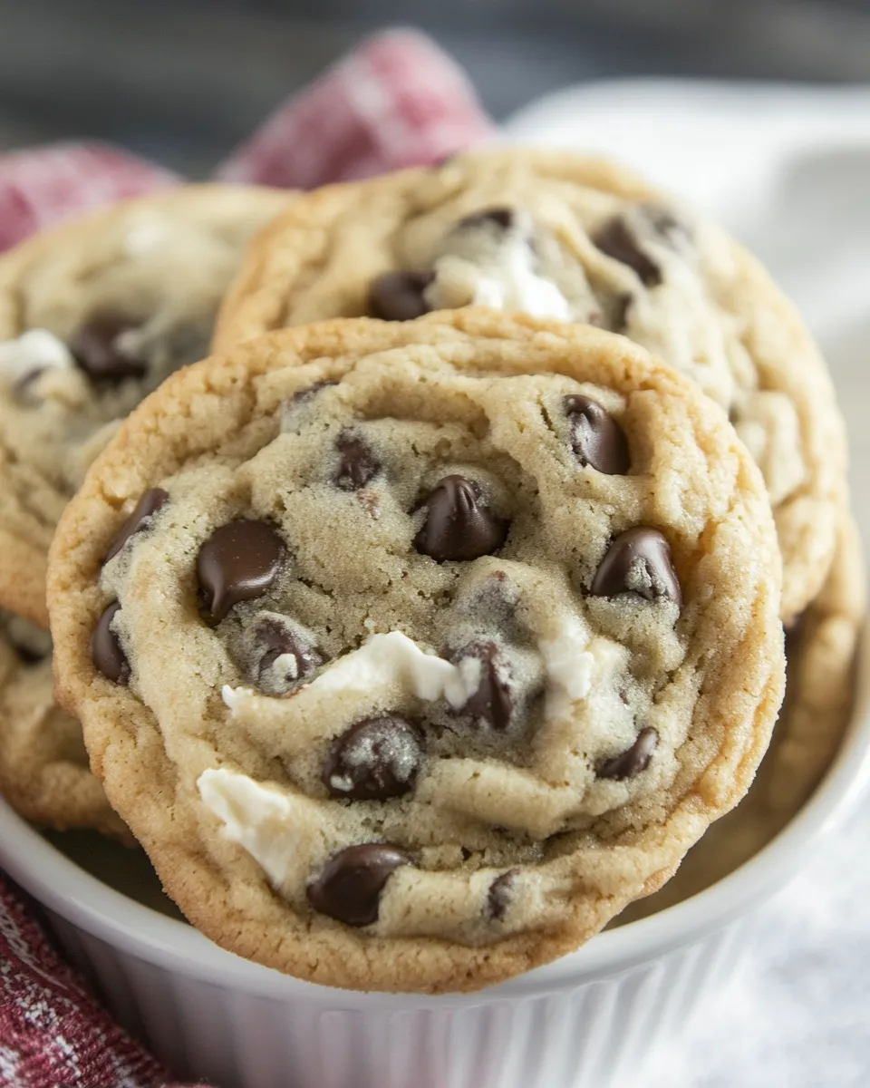 Delicious Ice Cream Chocolate Chip Cookies photo