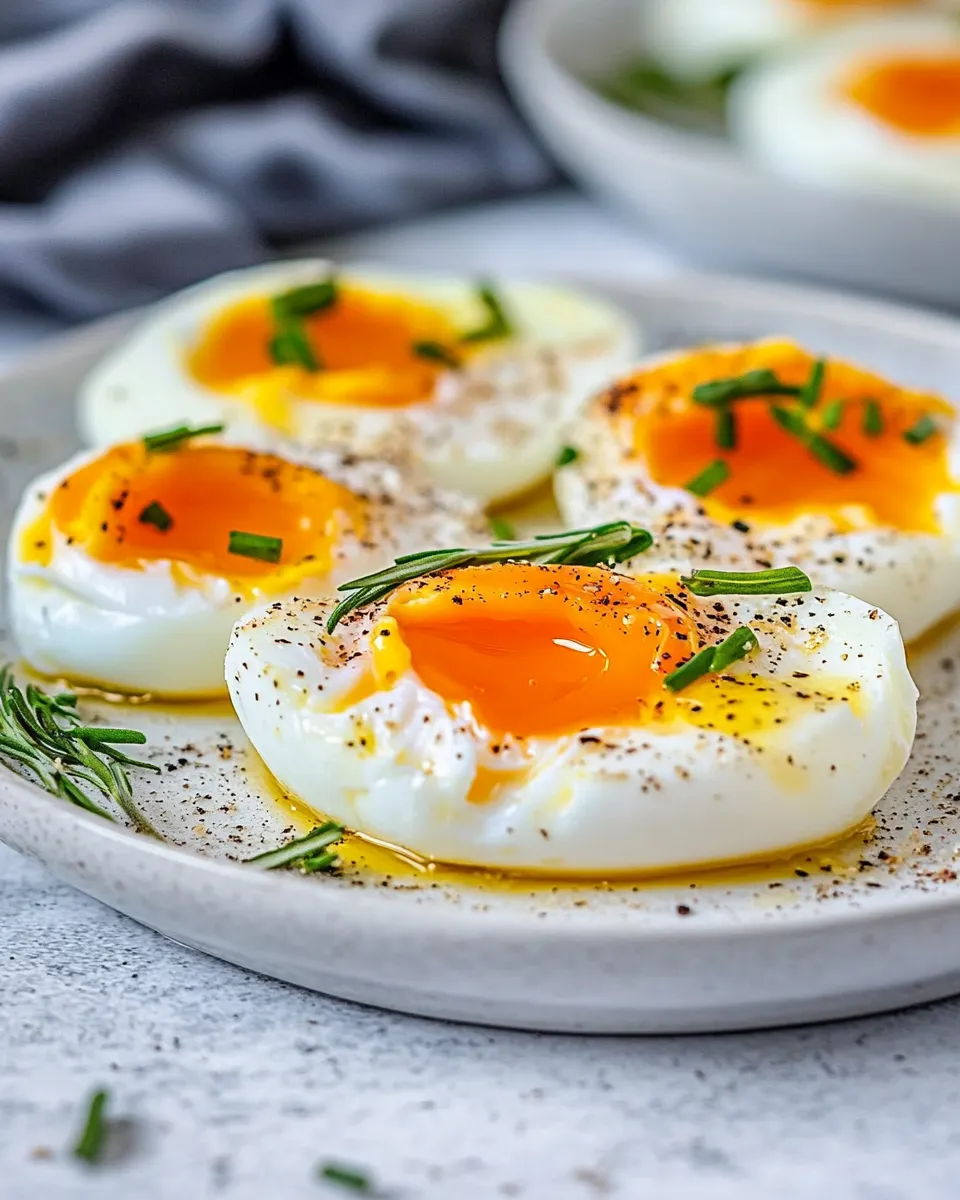 Homemade Instant-Pot Poached Eggs recipe photo
