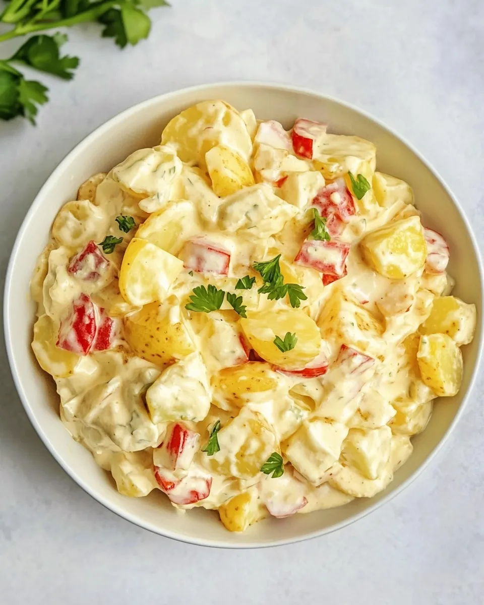 Delicious Instant-Pot Potato Salad food shot