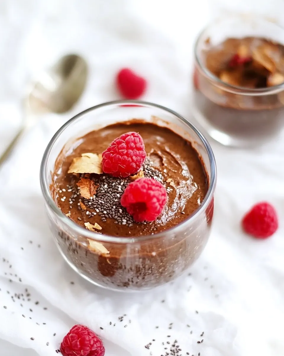 Homemade Instant Chia Chocolate Pudding photo