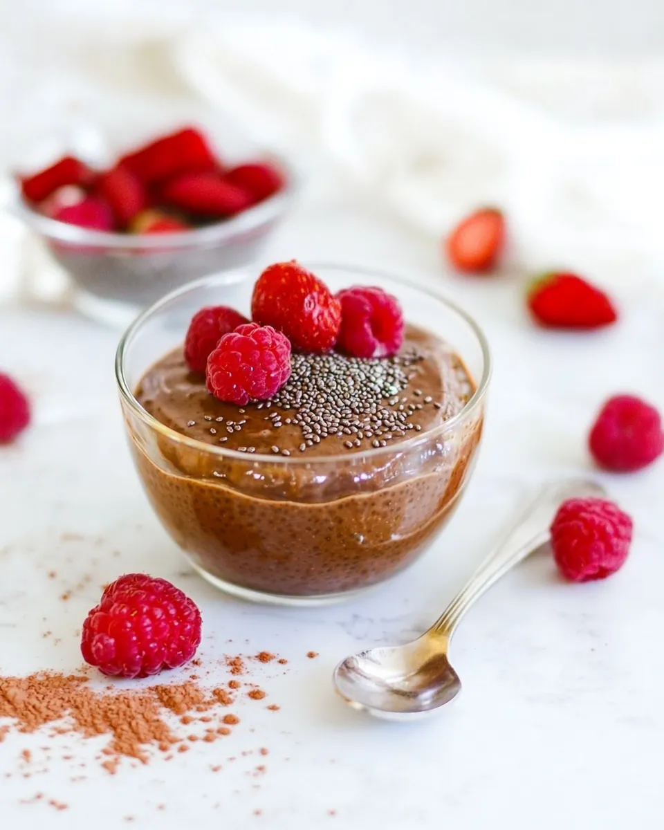 Classic Instant Chia Chocolate Pudding image