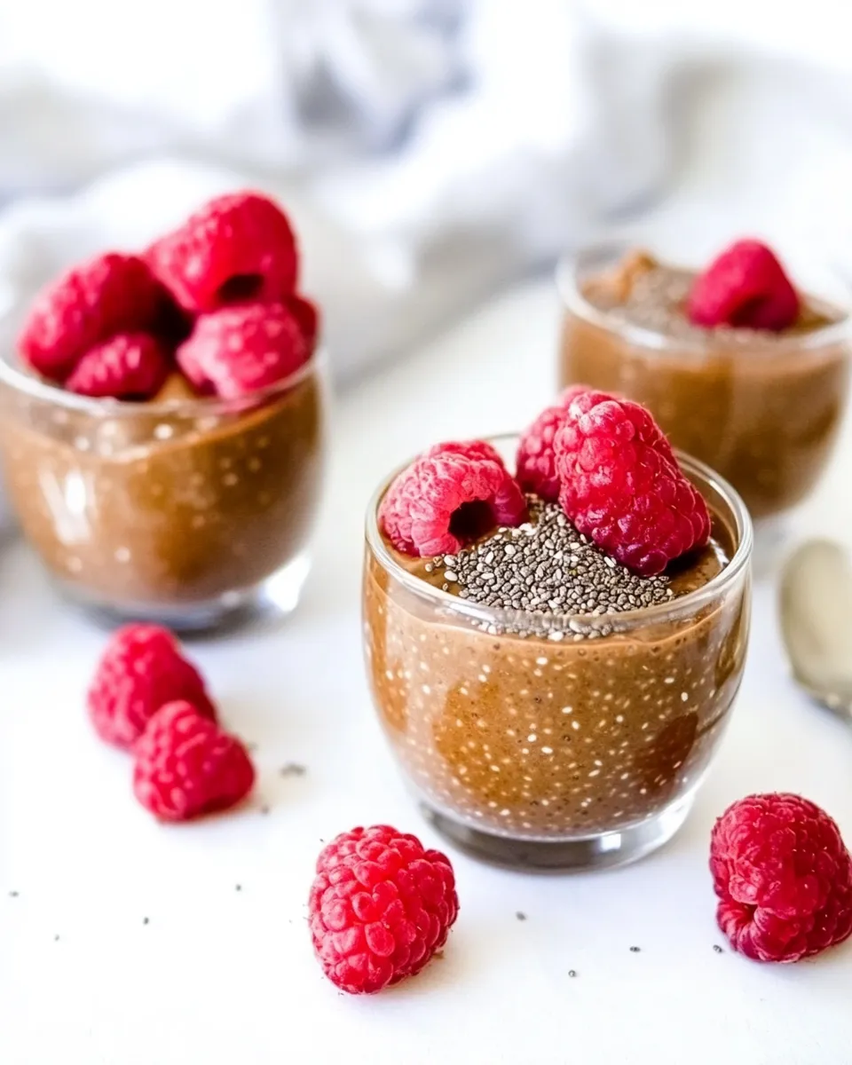 Delicious Instant Chia Chocolate Pudding dish photo