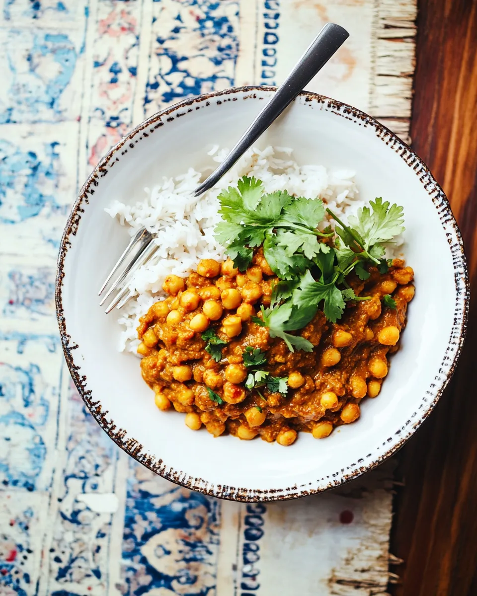 Easy Instant Pot Chana Masala recipe photo