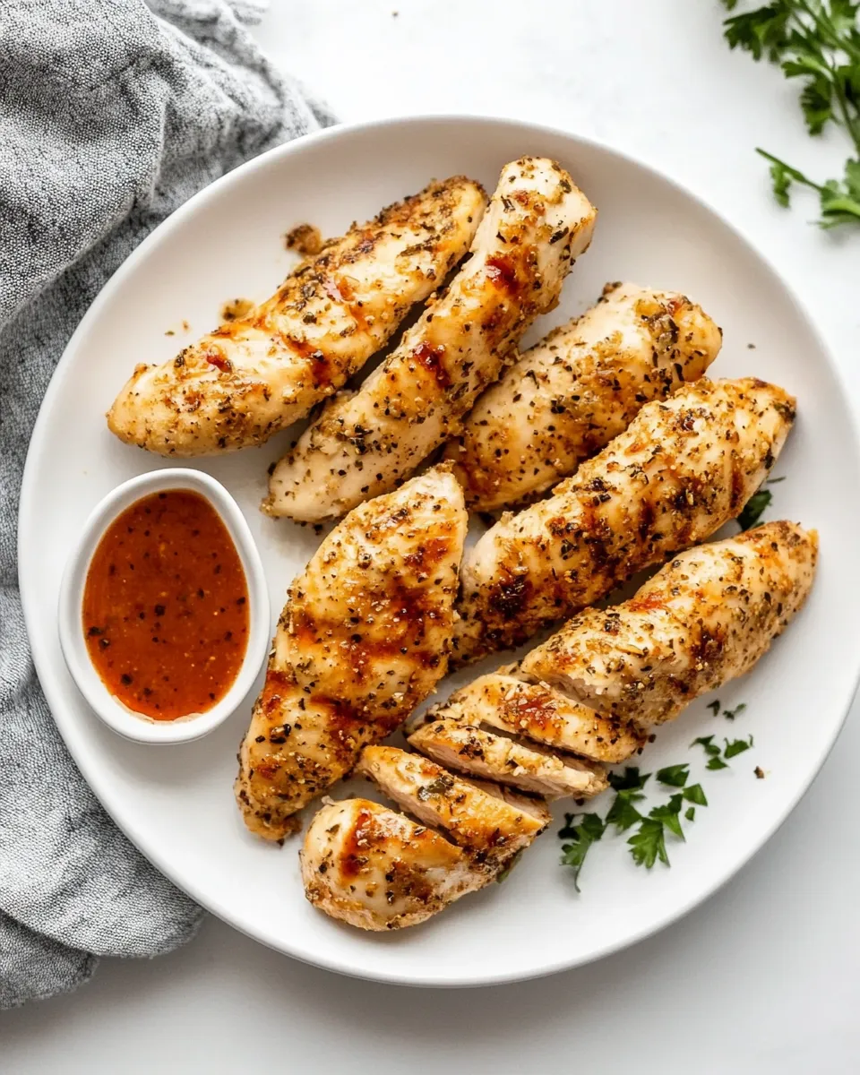 Easy Instant Pot Chicken Tenders dish photo