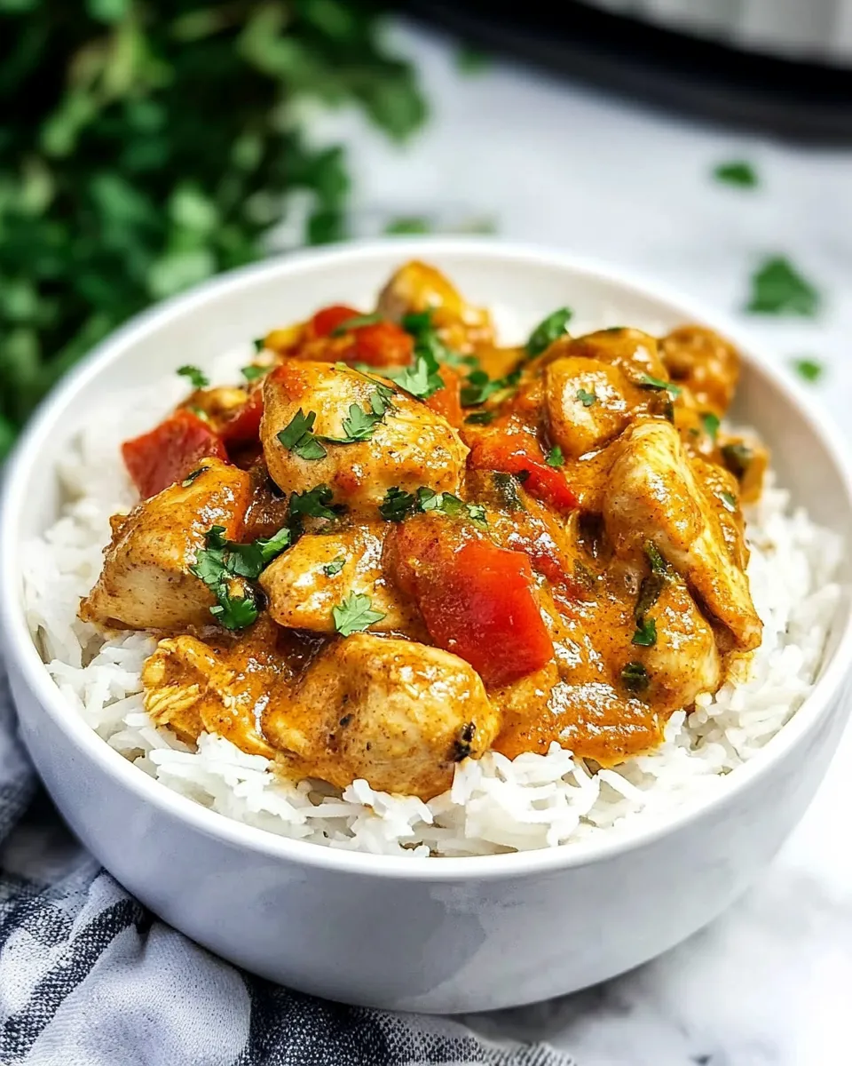 Classic Instant Pot Coconut Curry Chicken image