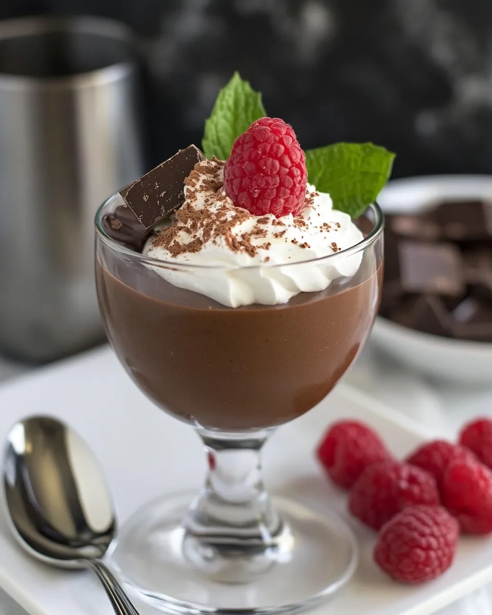 Classic Italian Chocolate Pudding image