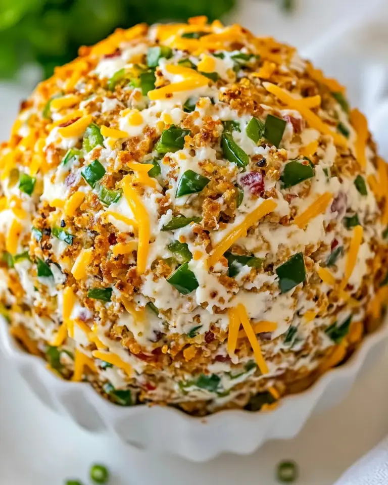 Homemade Jalapeno Popper Cheese Ball recipe photo