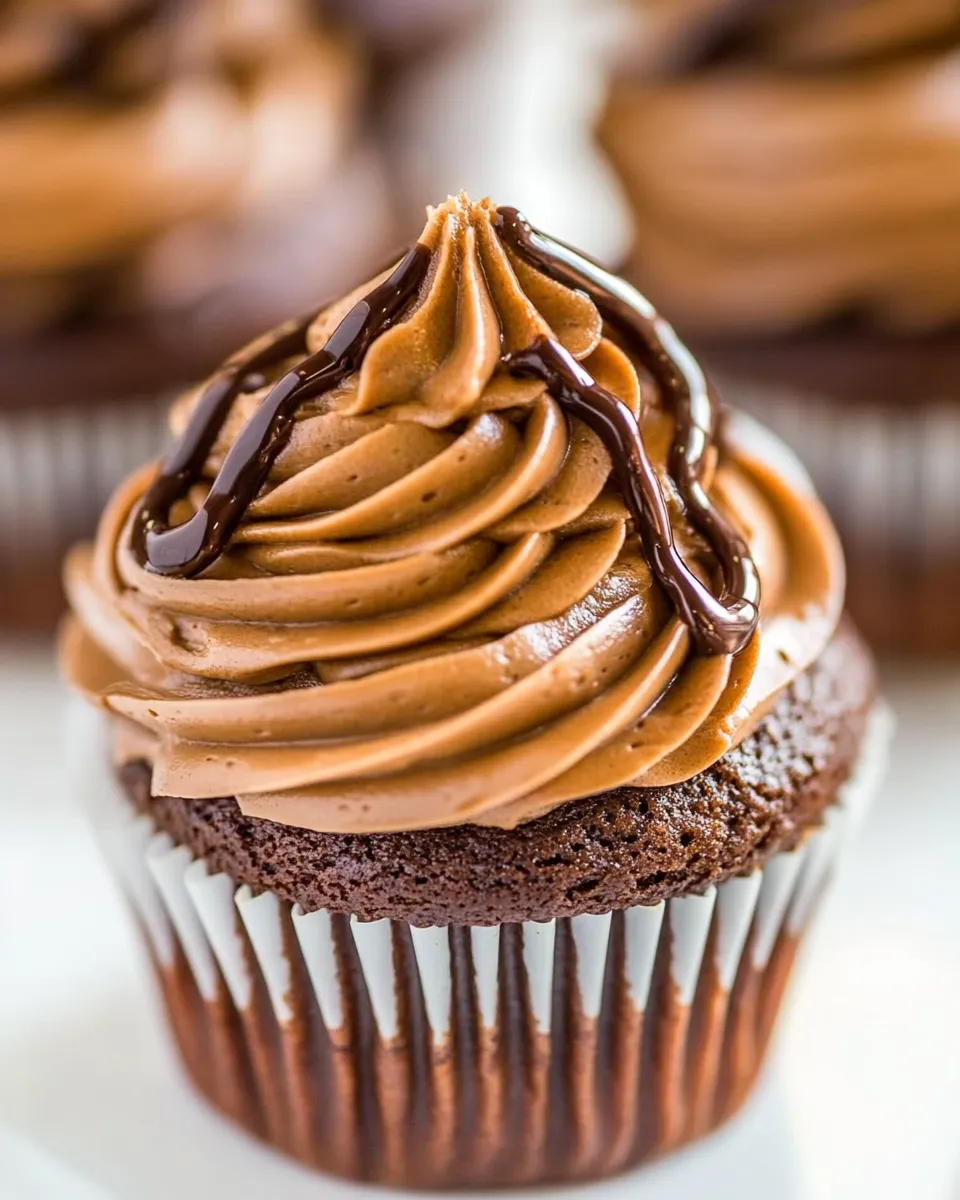 Homemade Kahlua Chocolate Cupcakes photo
