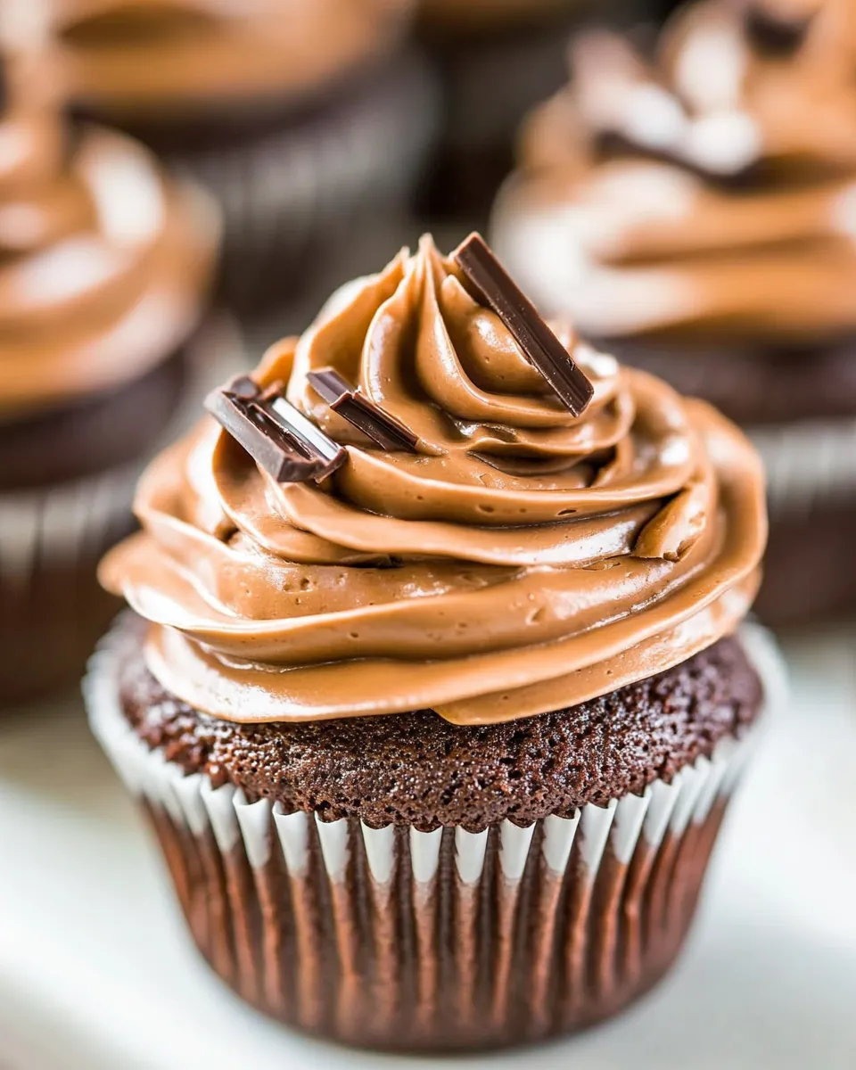 Classic Kahlua Chocolate Cupcakes image