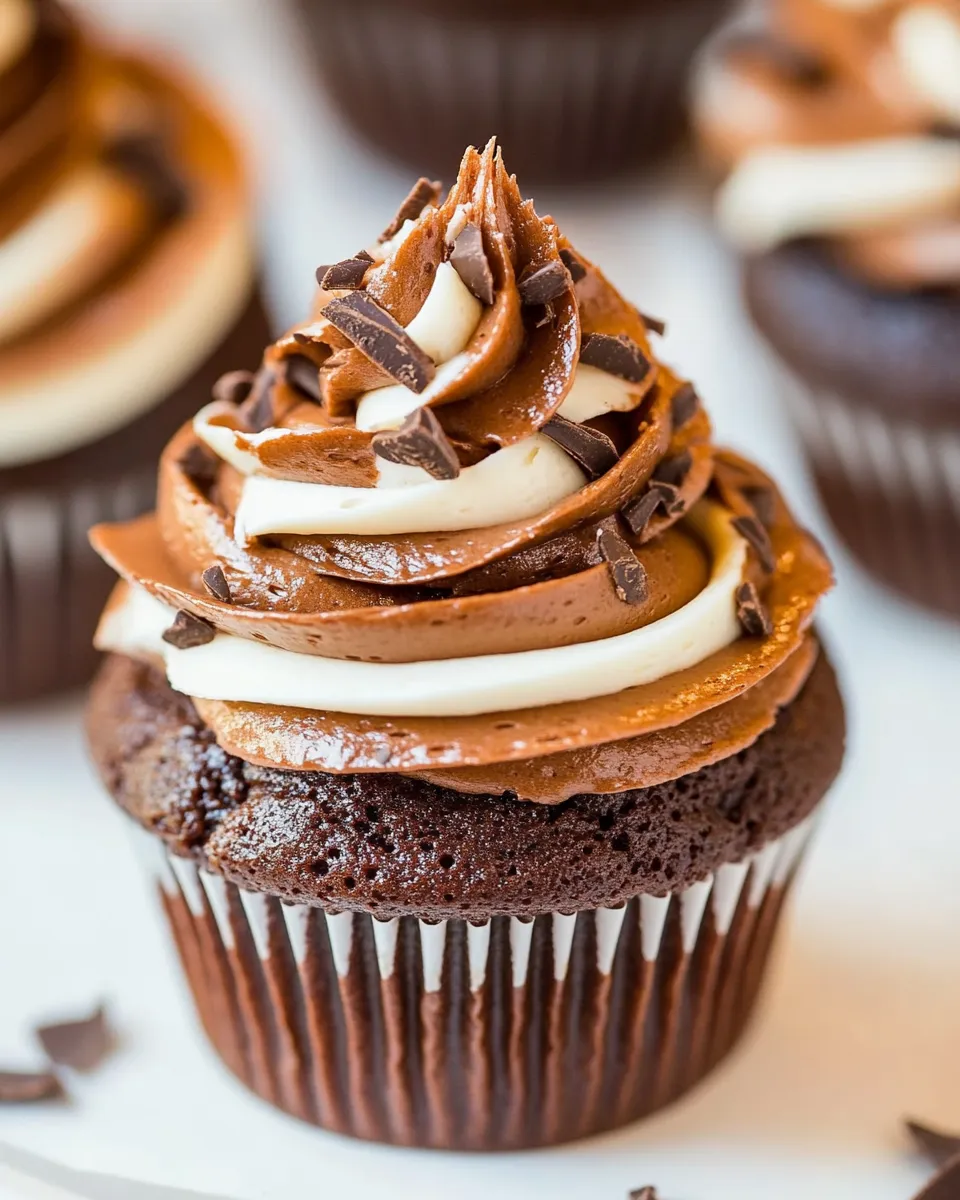 Delicious Kahlua Chocolate Cupcakes dish photo