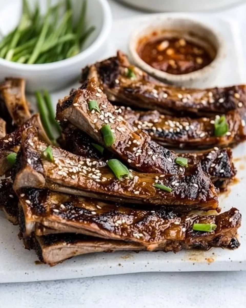 Homemade Kalbi Recipe (Korean Short Ribs) photo