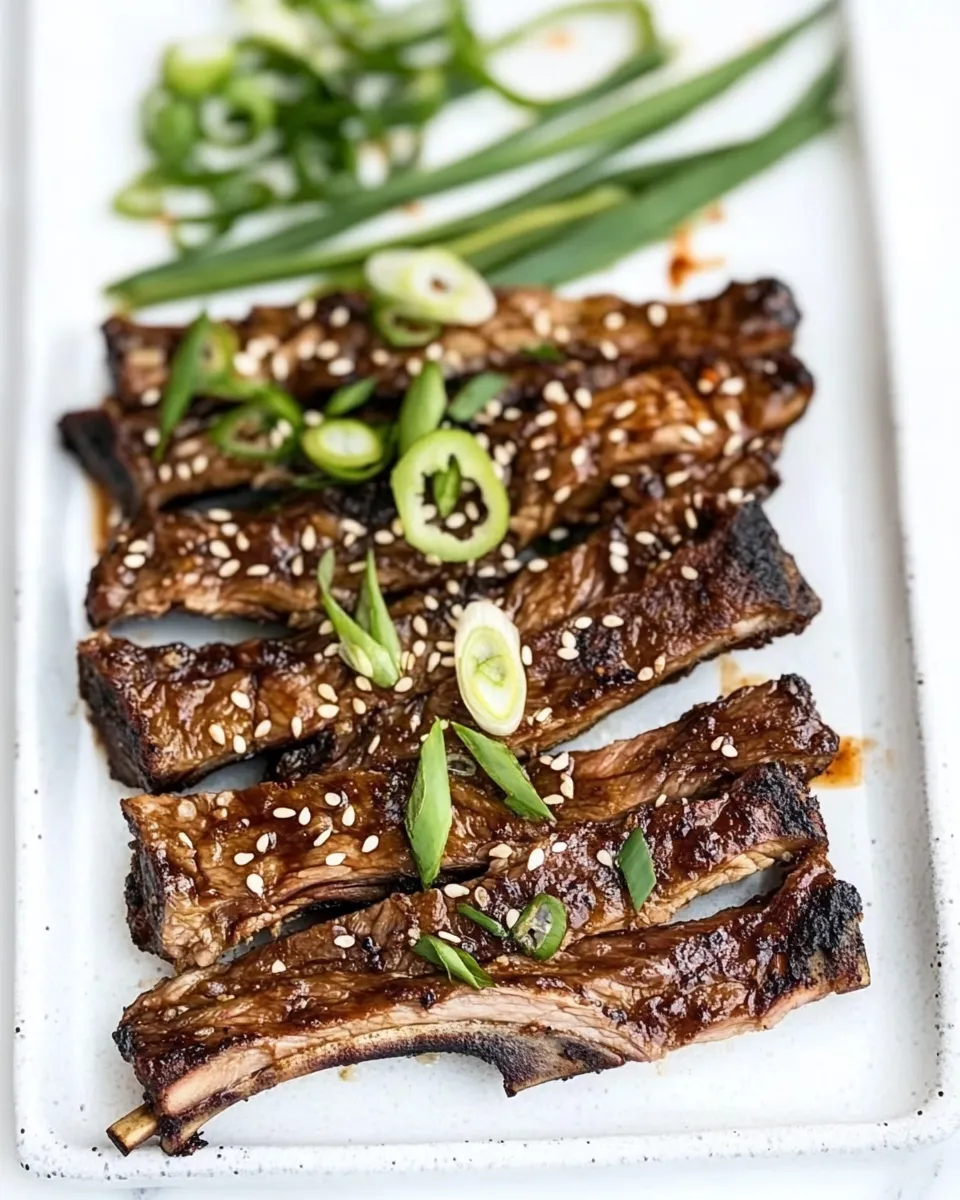 Classic Kalbi Recipe (Korean Short Ribs) image
