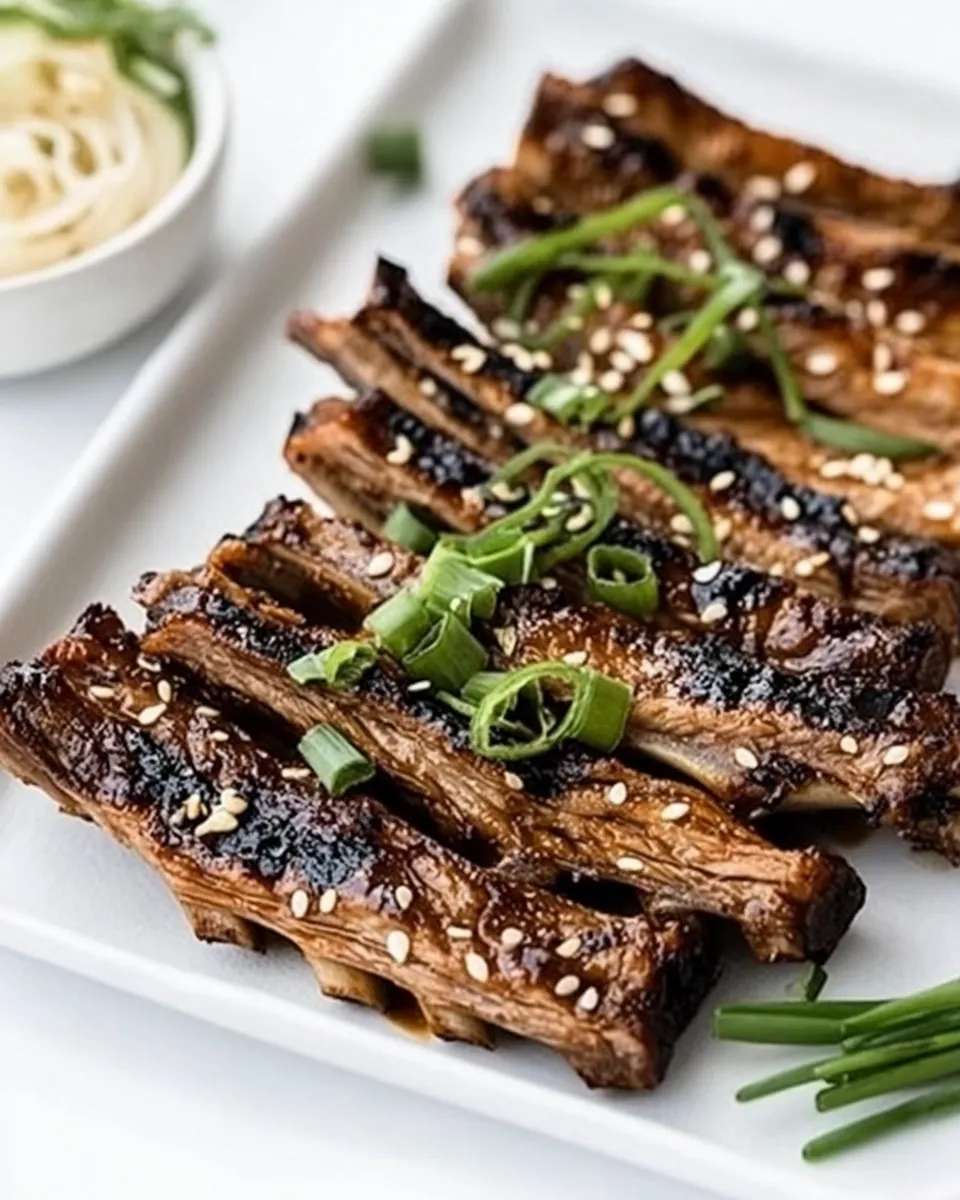 Easy Kalbi Recipe (Korean Short Ribs) recipe photo