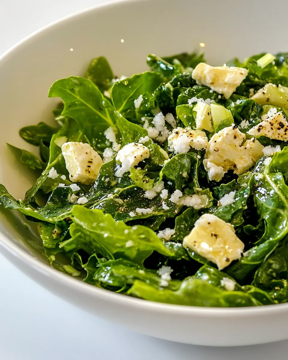Homemade Kale and Arugula Salad recipe photo