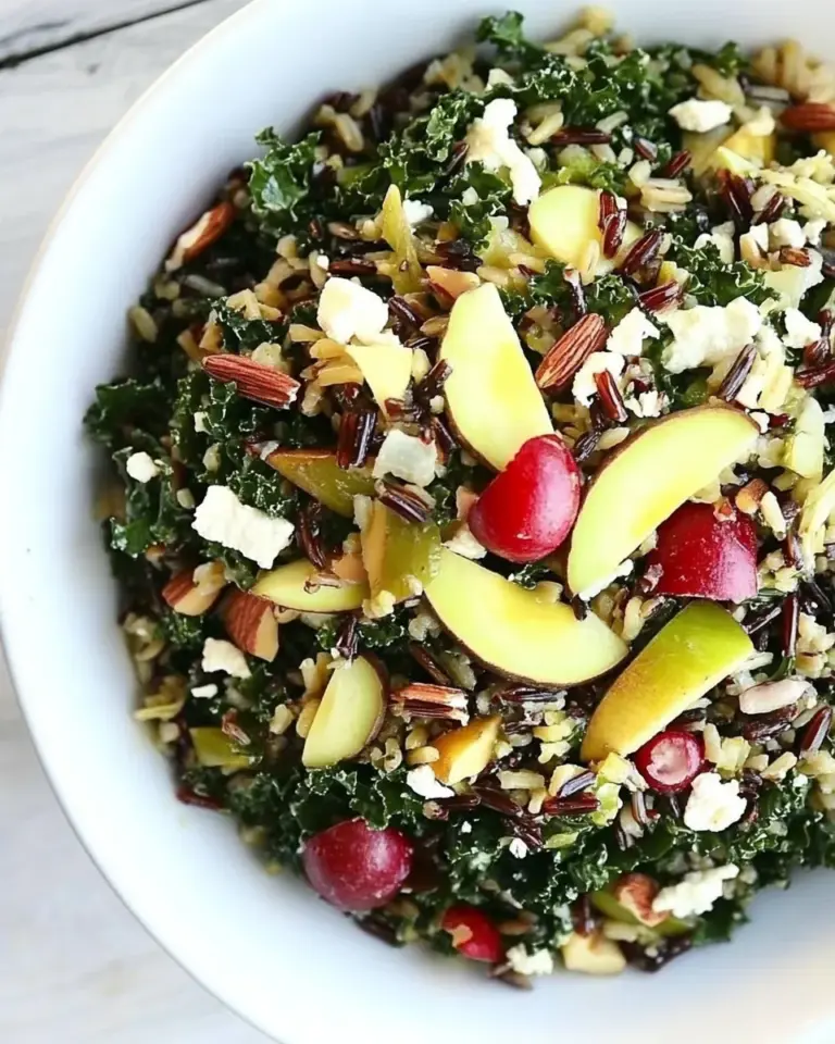 Homemade Kale and Wild Rice Salad photo