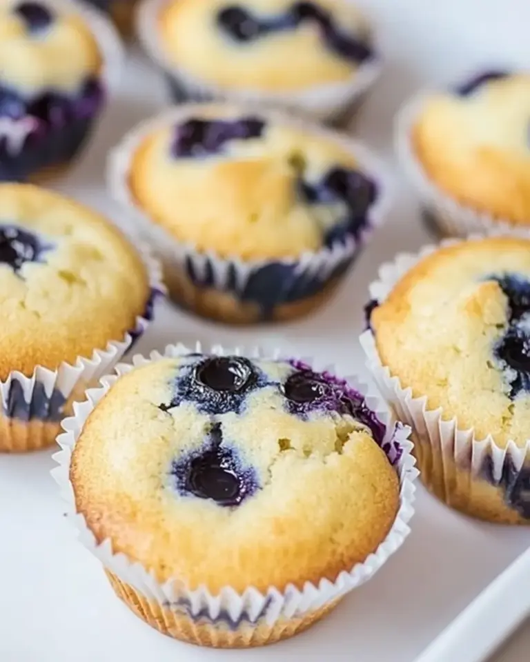 Homemade Keto Blueberry Muffins photo